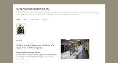 Desktop Screenshot of nelbarchival.com