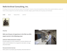 Tablet Screenshot of nelbarchival.com